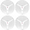 Wi-Fi точка доступа MikroTik RBLHG-5HPnD-XL4pack