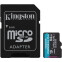 Карта памяти 64Gb MicroSD Kingston + SD адаптер (SDCG3/64GB)