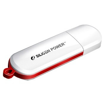 USB Flash накопитель 8Gb Silicon Power LuxMini 320 White (SP008GBUF2320V1W)