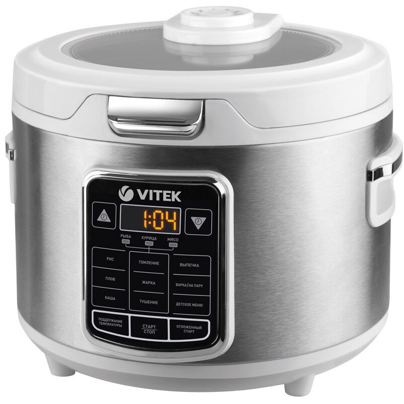 Мультиварка VITEK VT-4281 Silver/White - VT-4281 W