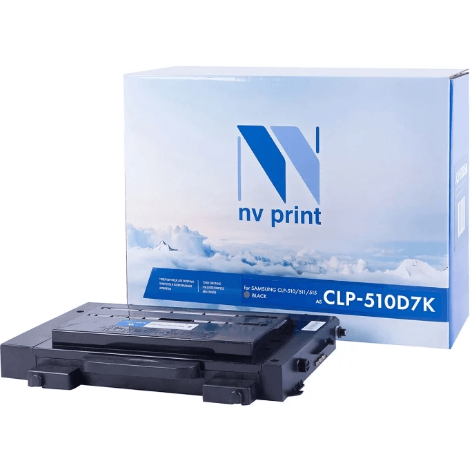 Картридж NV Print CLP-K510D7 Black - NV-CLPK510D7Bk