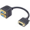 Разветвитель VGA (M) - 2x VGA (F), Gembird CC-VGAX2-20CM