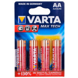 Батарейка Varta Max Tech / Max Power (AA, 4 шт.) (04706101404)