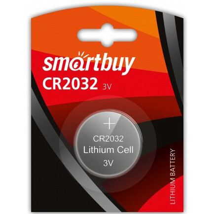 Батарейка SmartBuy CR2032/1B (1 шт.) - SBBL-2032-1B