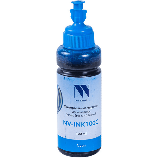 Чернила NV Print INK100U Cyan - NV-INK100UC