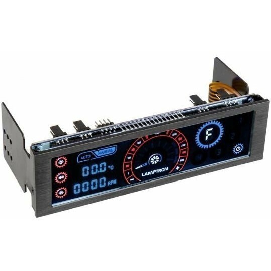 Контроллер вентиляторов Lamptron CM430 Limited Edtion Black/Red-Blue - LAMP-CM430BRB