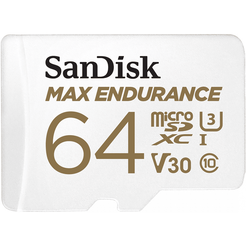 Карта памяти 64Gb MicroSD SanDisk Max Endurance (SDSQQVR-064G-GN6IA)