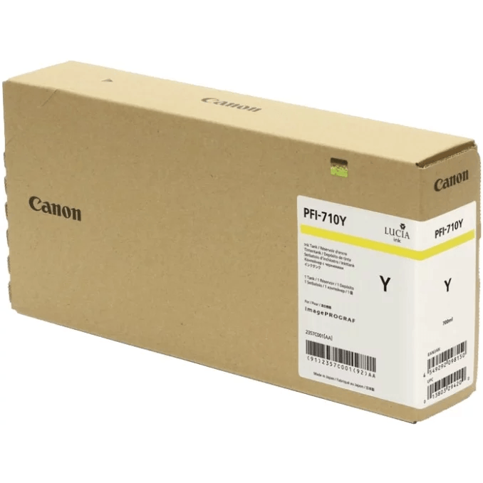 Картридж Canon PFI-710 Yellow - 2357C001