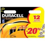 Батарейка Duracell Basic (AA, 12 шт.) (LR6-12BL)