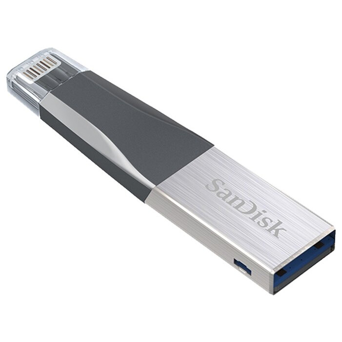 USB Flash накопитель 16Gb SanDisk iXpand Mini (SDIX40N-016G-GN6NN)