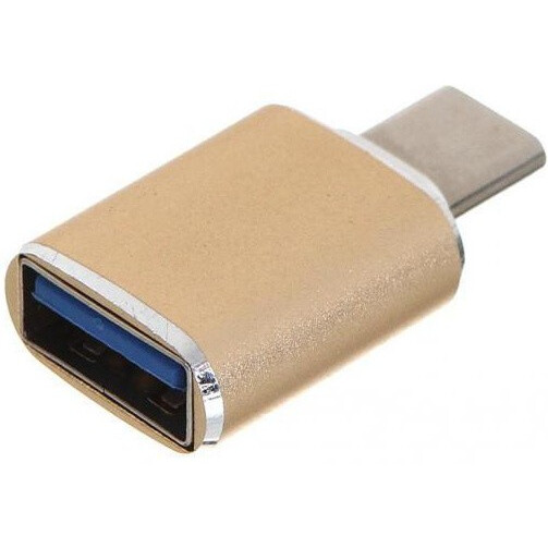 Переходник USB A (F) - USB Type-C, Greenconnect GCR-52301