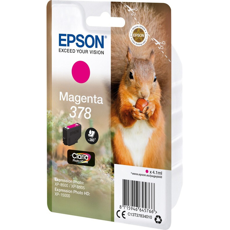 Картридж Epson C13T37834020