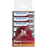 Батарейка Philips Power Alkaline (AAA, 20 шт.) (LR03P20T/10)