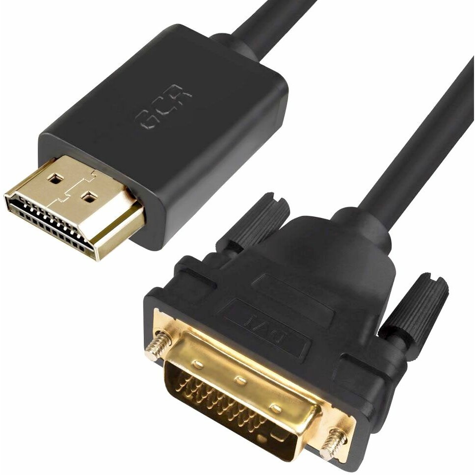 Кабель HDMI - DVI, 3м, Greenconnect GCR-HD2DVI1-3.0m