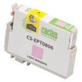 Картридж Cactus CS-EPT0806 Light Magenta