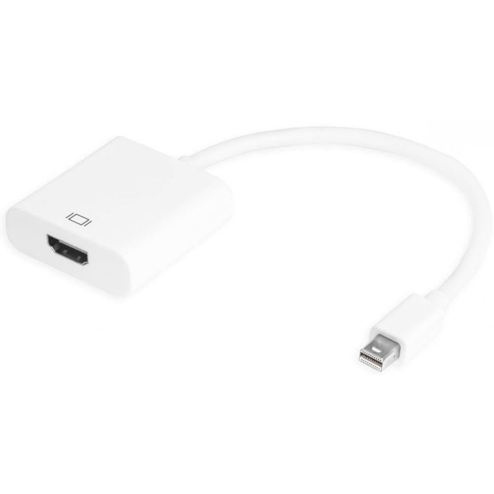 Переходник Mini DisplayPort (M) - HDMI (F), 0.2м, Greenconnect GCR-MDP2HD2 - 33-050546