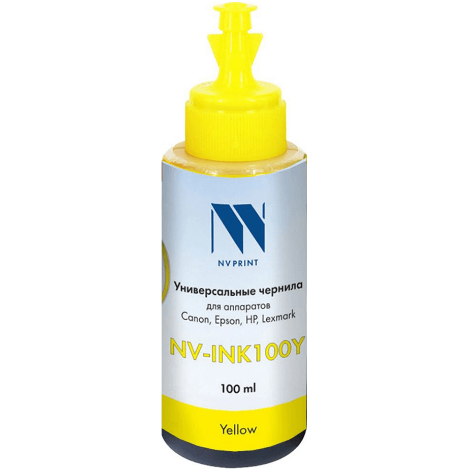 Чернила NV Print INK100U Yellow - NV-INK100UY