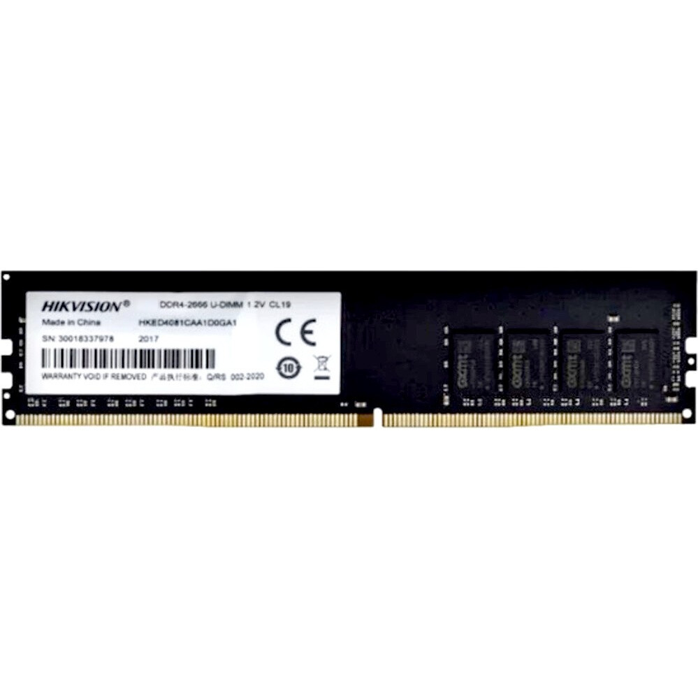 Оперативная память 16Gb DDR4 2666MHz Hikvision (HKED4161DAB1D0ZA1/16G)