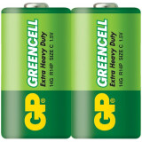 Батарейка GP 14G Greencell (C, 2 шт) (GP 14G-OS2)