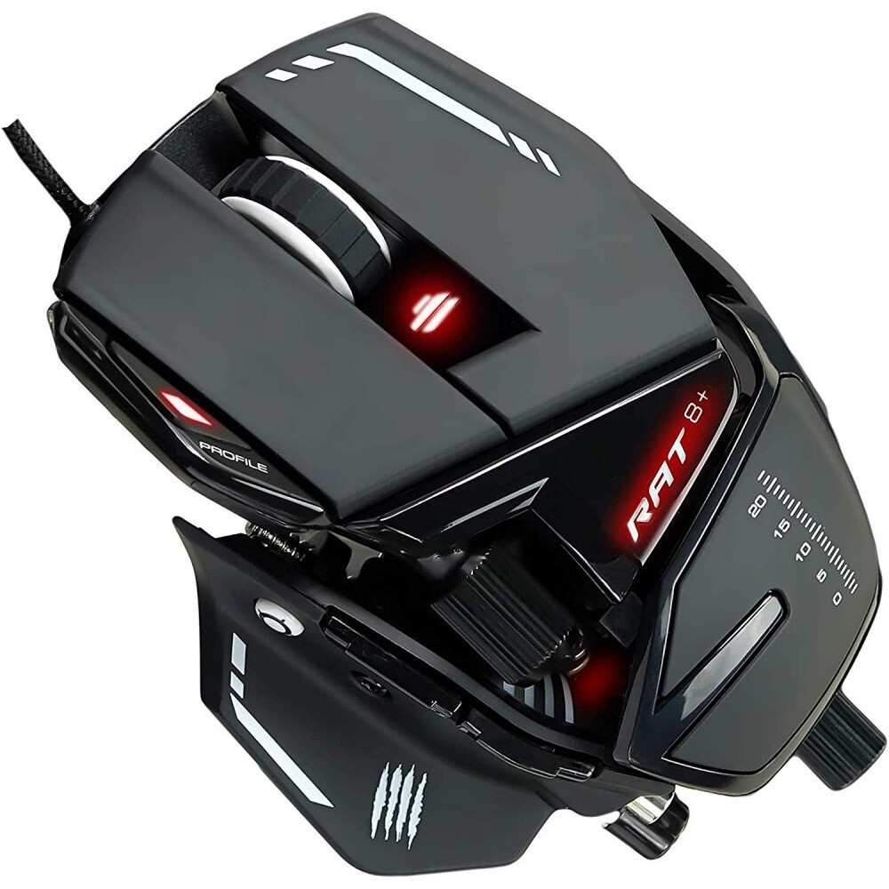 Мышь Mad Catz R.A.T.8+ Black - MR05DCINBL000-0