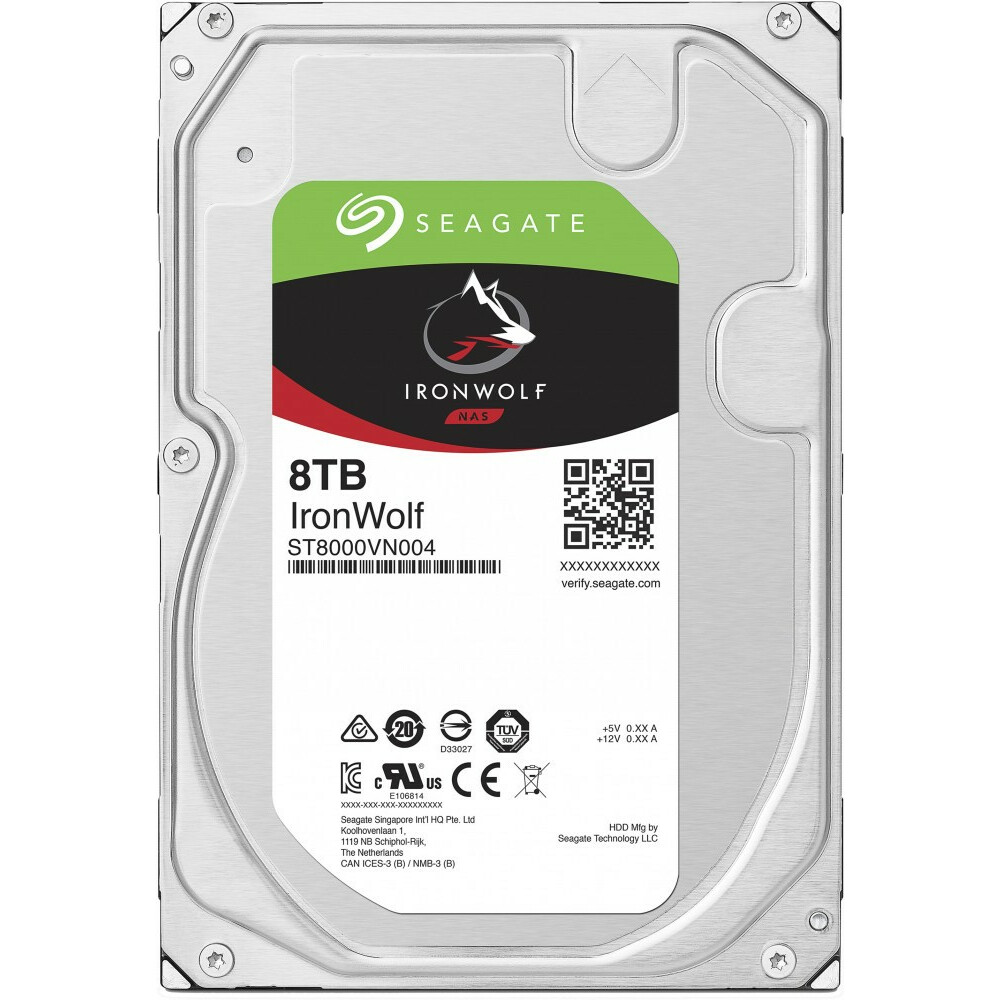 Жёсткий диск 8Tb SATA-III Seagate IronWolf (ST8000VN004): купить в интернет  магазине Регард Москва: цена, характеристики, описание, отзывы