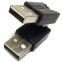 Переходник USB A (M) - USB A (M), Espada EUSBAmAm270