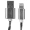 Кабель USB - Lightning, 1.8м, Gembird CC-G-APUSB02Gy-1.8M