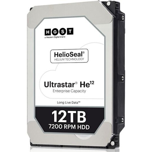 Жёсткий диск 12Tb SAS WD Ultrastar He12 (0F29532) - HUH721212AL5204