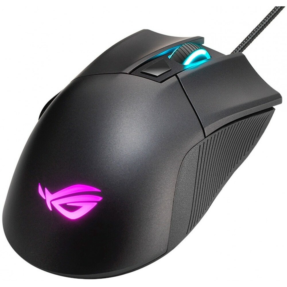 Мышь ASUS ROG Gladius II Core Black - 90MP01D0-B0UA00/90MP01D0-B0CA00