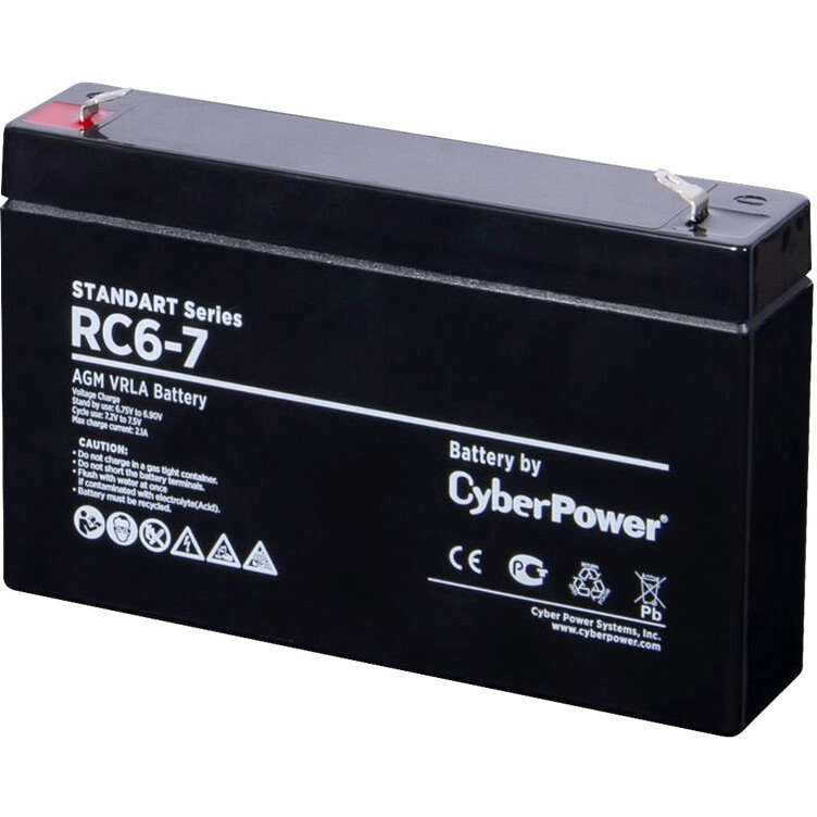 Аккумуляторная батарея CyberPower RC 6-7