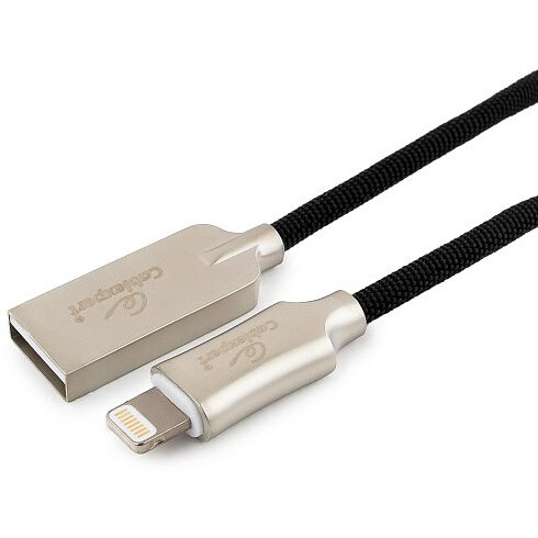 Кабель USB - Lightning, 1м, Cablexpert CC-P-APUSB02Bk-1M