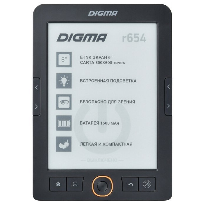 Электронная книга Digma R654 Graphite - R654GT