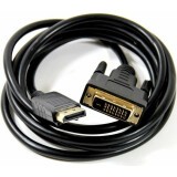 Кабель DisplayPort (M) - DVI (M), 1.8м, Telecom TA668-1.8M