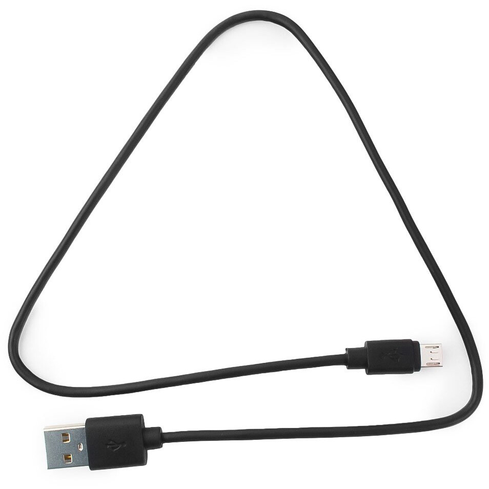 Кабель USB A (M) - microUSB B (M), 0.5м, Гарнизон GCC-mUSB2-AMBM-0.5M