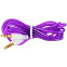 Кабель 3.5 Jack (M) - 3.5 Jack (M), 1.5м, CBR Shine Purple