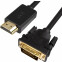 Кабель HDMI - DVI, 5м, Greenconnect GCR-HD2DVI1-5.0m