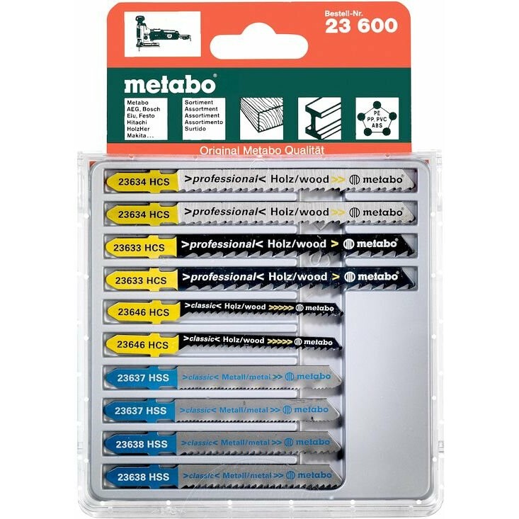 Полотно для лобзика Metabo 623600000