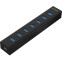 USB-концентратор Orico H7013-U3-AD Black - H7013-U3-AD-BK