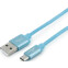 Кабель USB A (M) - microUSB B (M), 1м, Gembird CC-S-mUSB01Bl-1M