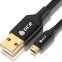 Кабель USB A (M) - microUSB B (M), 1м, Greenconnect GCR-51179