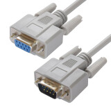 Кабель удлинительный COM (M) - COM (F), 3м, Greenconnect GCR-DB9CM2F-3m