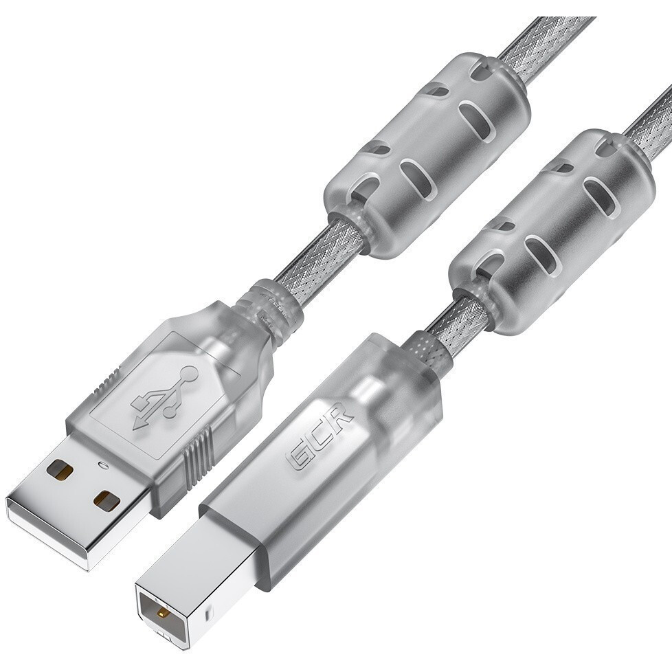 Кабель USB A (M) - USB B (M), 0.75м, Greenconnect GCR-52421