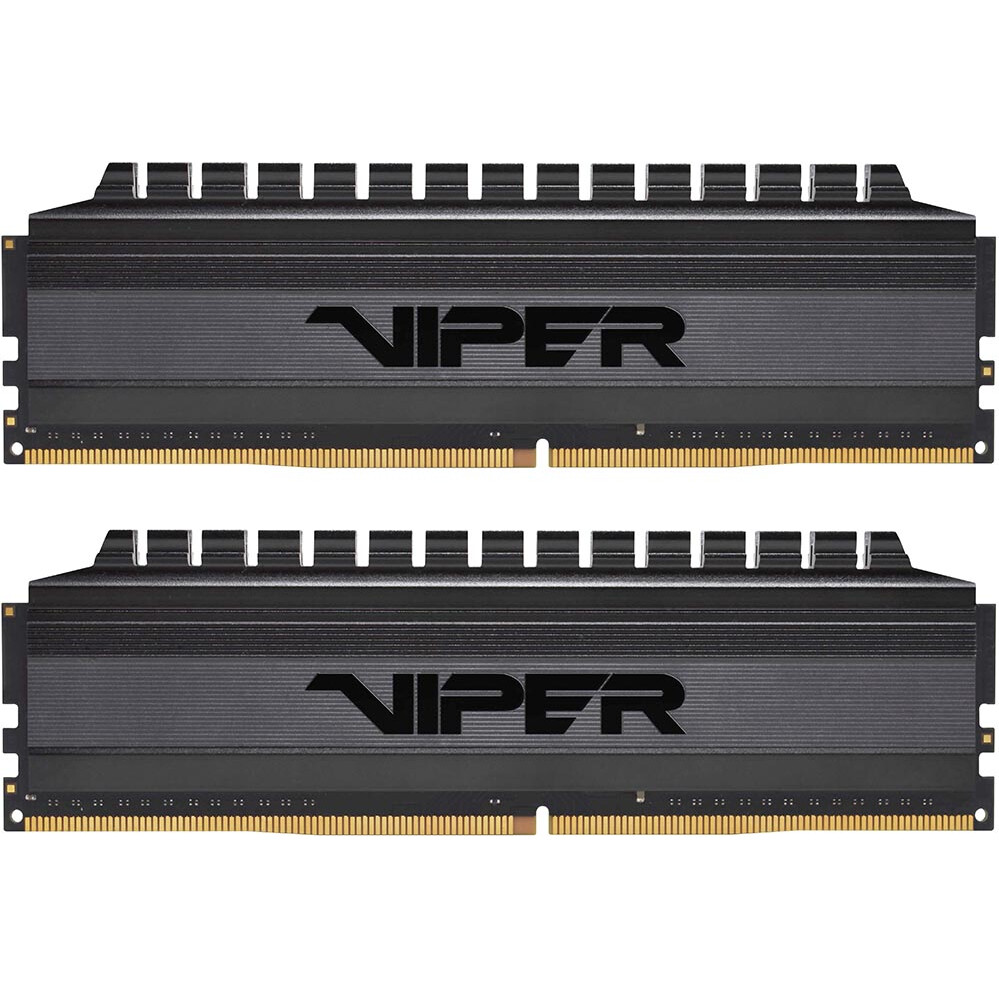 Оперативная память 16Gb DDR4 4133MHz Patriot Viper Blackout (PVB416G413C8K) (2x8Gb KIT)