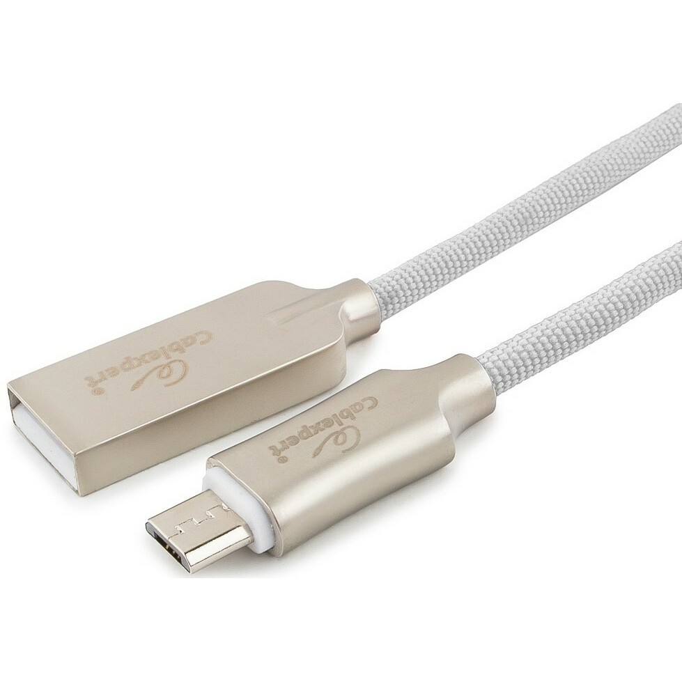 Кабель USB A (F) - microUSB B (M), 1м, Gembird CC-P-mUSB02W-1M