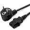 Кабель питания Schuko - IEC-320-C13, 3м, CyberPower EX1030BKDE-C13