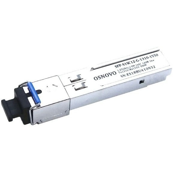 Трансивер Osnovo SFP-S1SC12-G-1310-1550