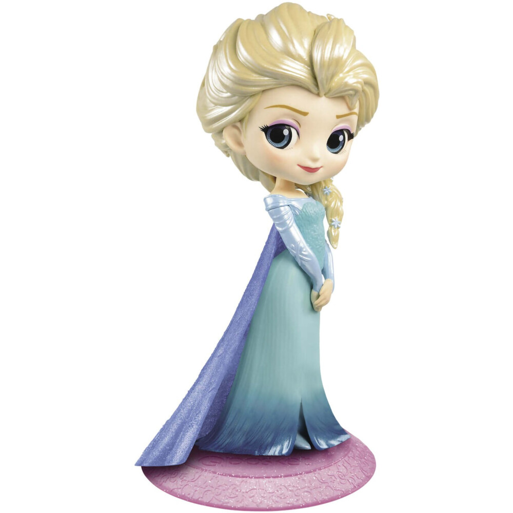 Фигурка Banpresto Q posket Disney Characters: Elsa Glitter line - BP17520P