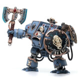 Фигурка JOYTOY Warhammer 40K Space Marines Space Wolves Venerable Dreadnought Brother Hvor (JT2764)