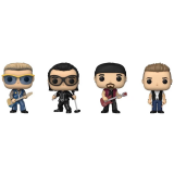 Фигурка Funko POP! Rocks U2 Zoo TV Adam/Bono/The Edge/Larry (64688)