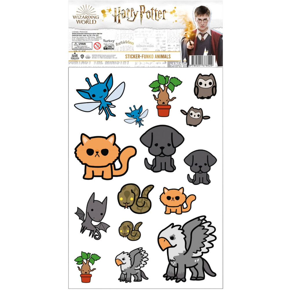 Стикеры Sihir Dukkani Harry Potter Animal Icons (ST001)